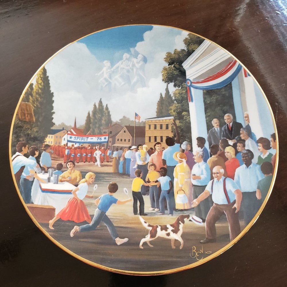 Decorative collectors plate